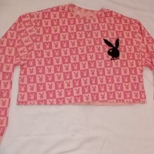 Woman's PLAYBOY Crop Top